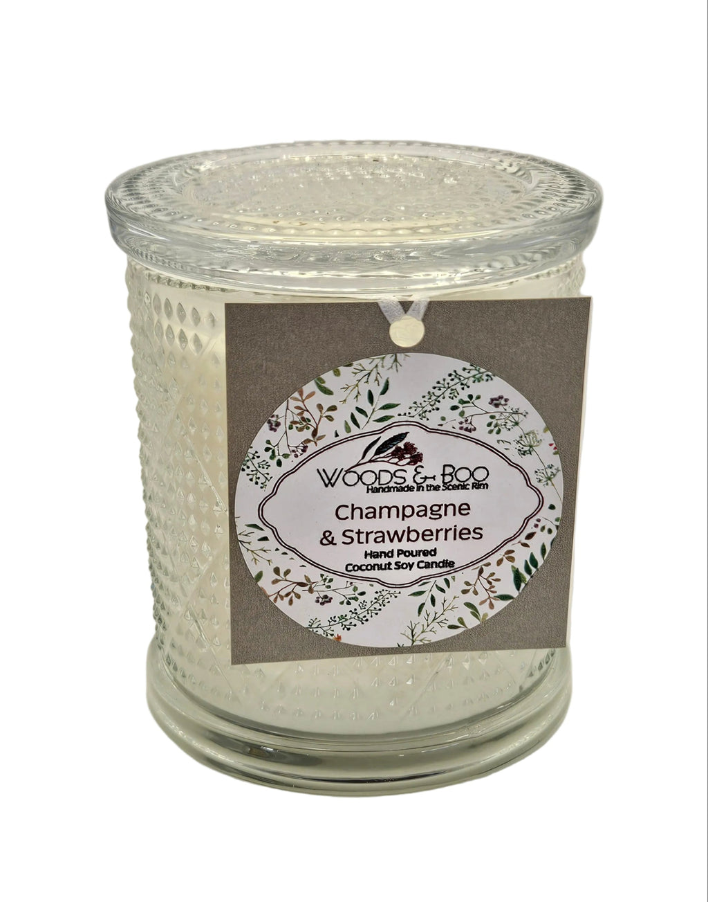 Large Glass Jar Candle