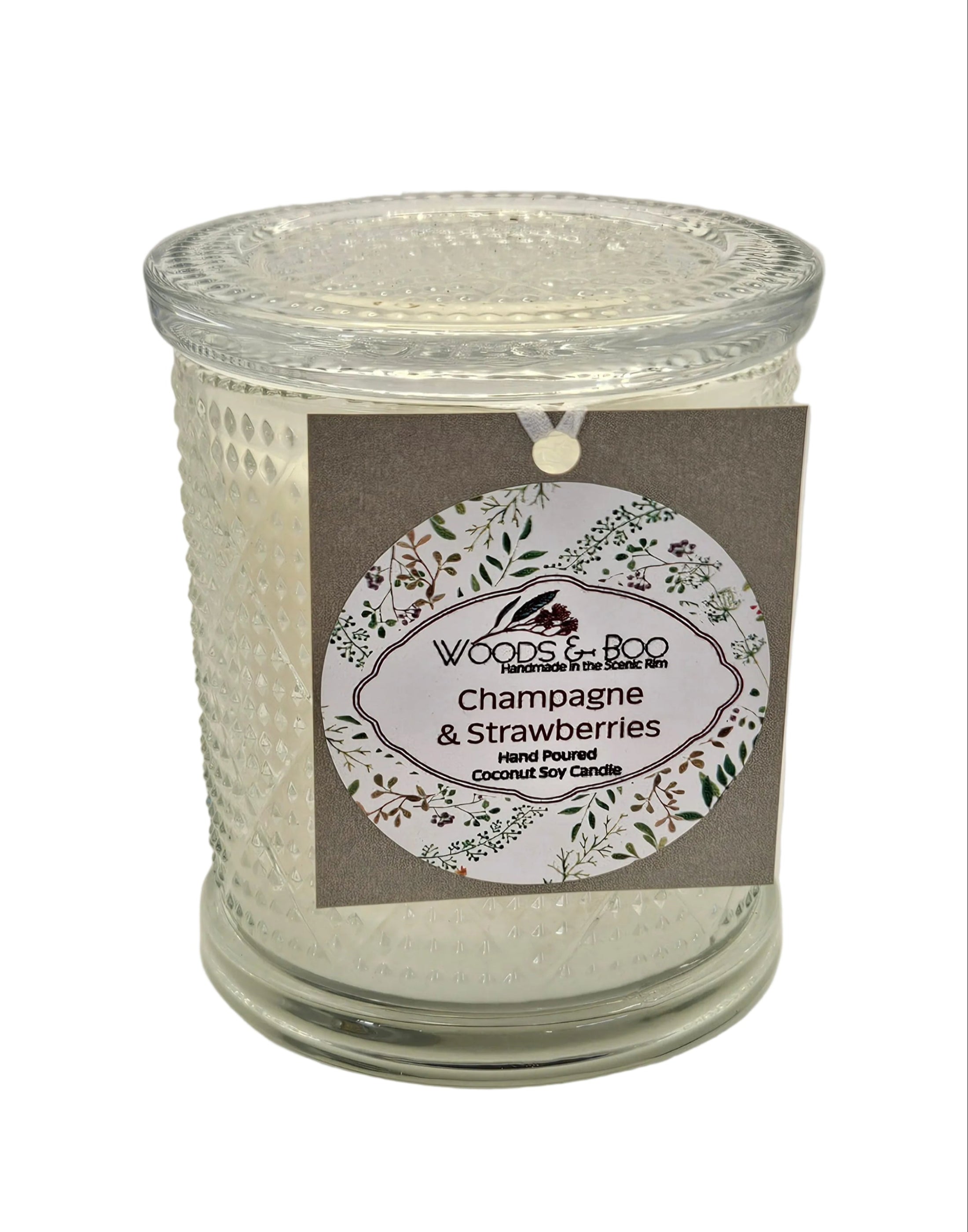 Large Glass Jar Candle