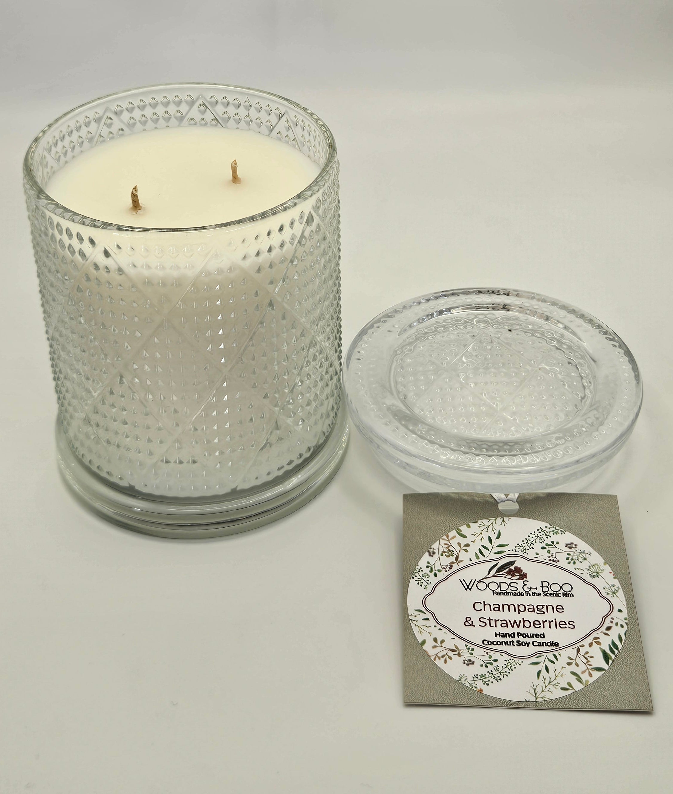 Large Glass Jar Candle