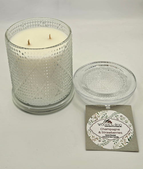 Large Glass Jar Candle