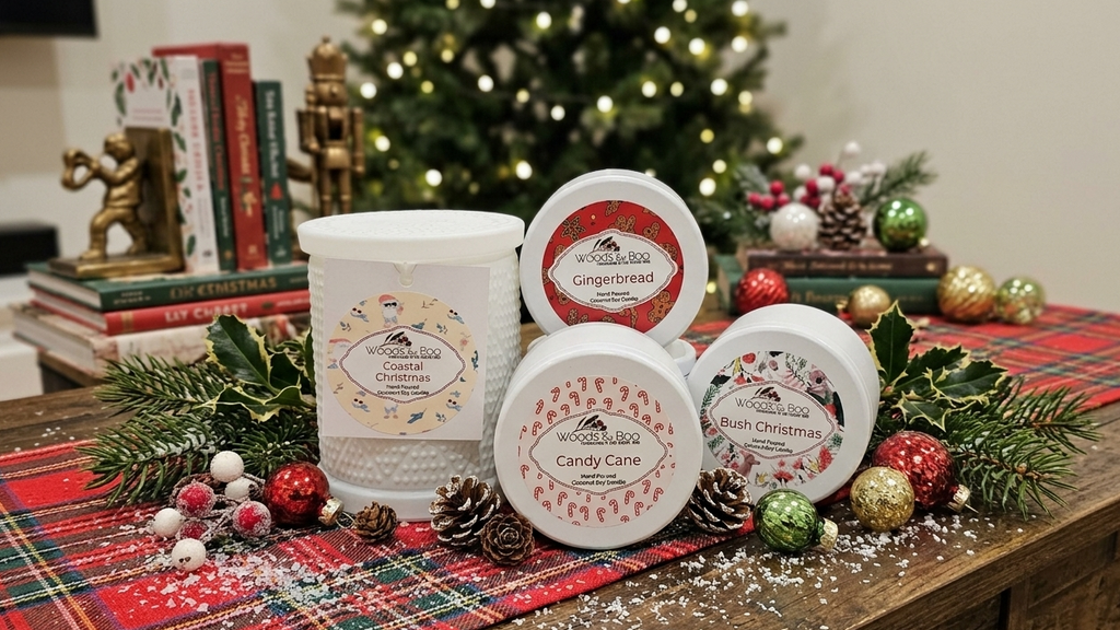 Christmas Candle Tin