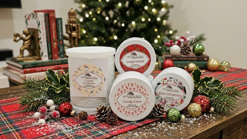 Christmas Candle Tin